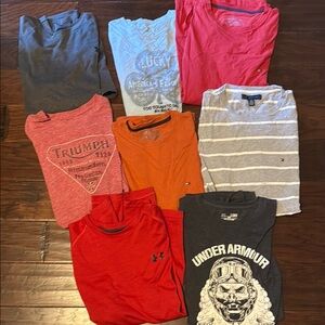 Assorted Graphic and Plain T-Shirts